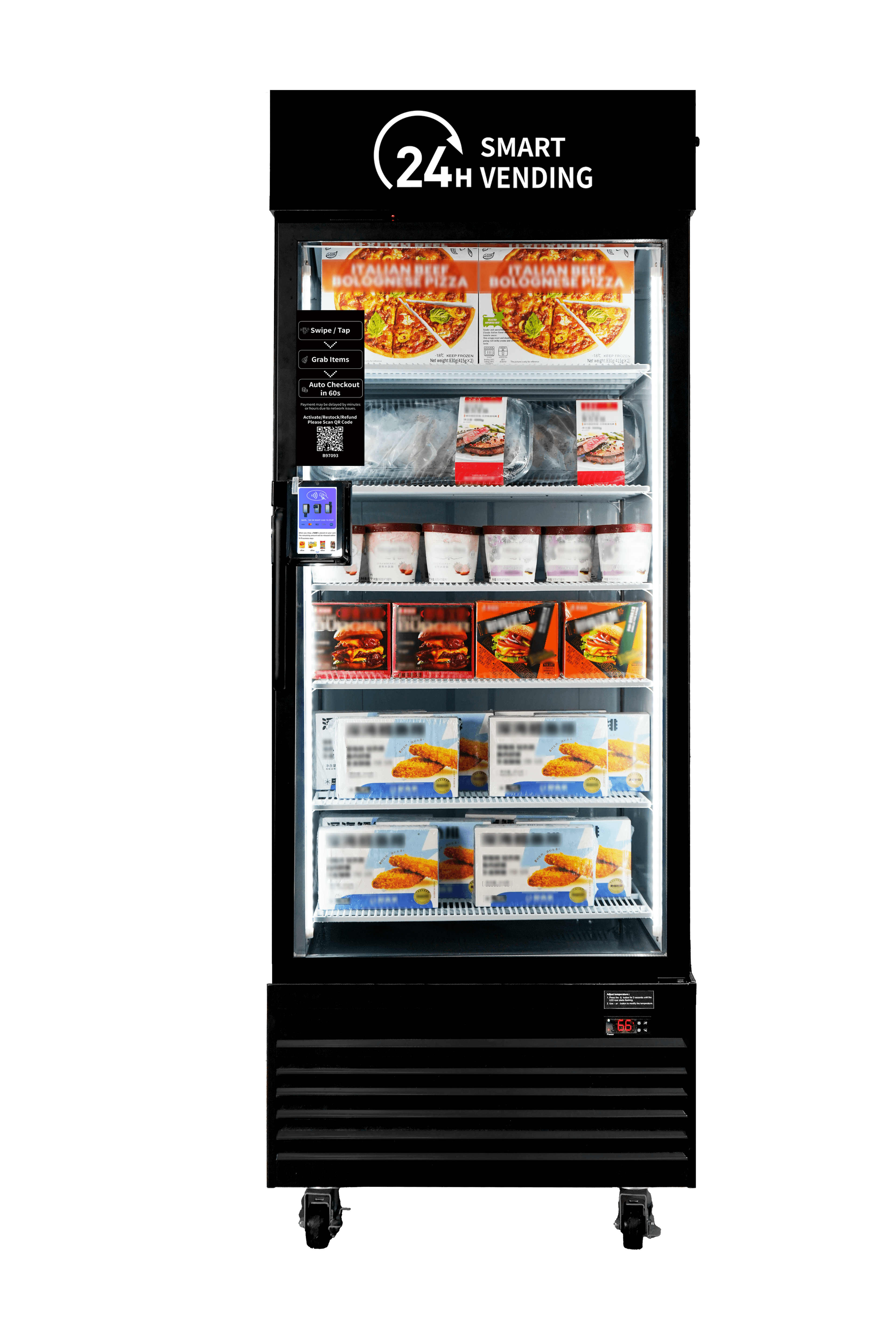 Freezer 550 – Frozen snacks & beverages